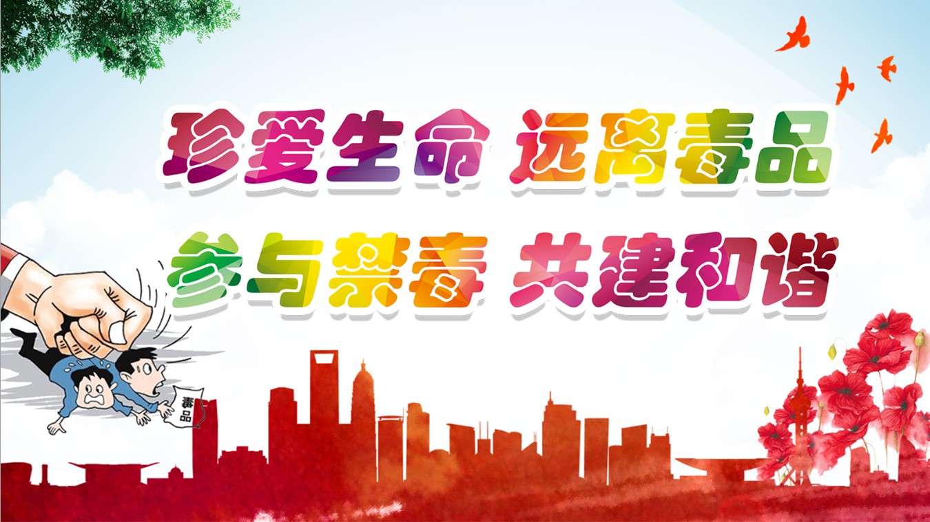 禁毒防艾主题班会ppt模版