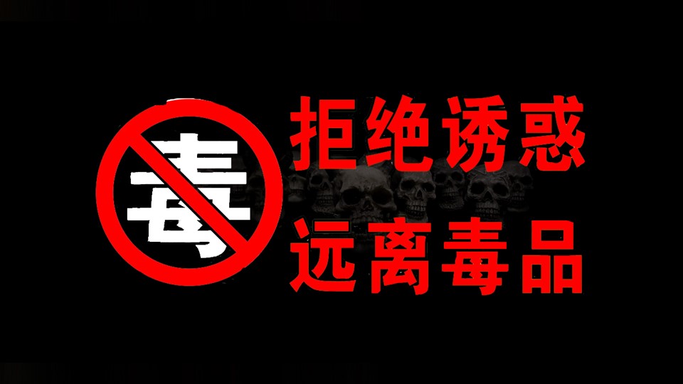 禁毒班队课ppt模板