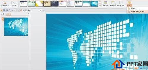 怎么在ppt2013中提取母版背景？在ppt2013中提取母版背景的教程