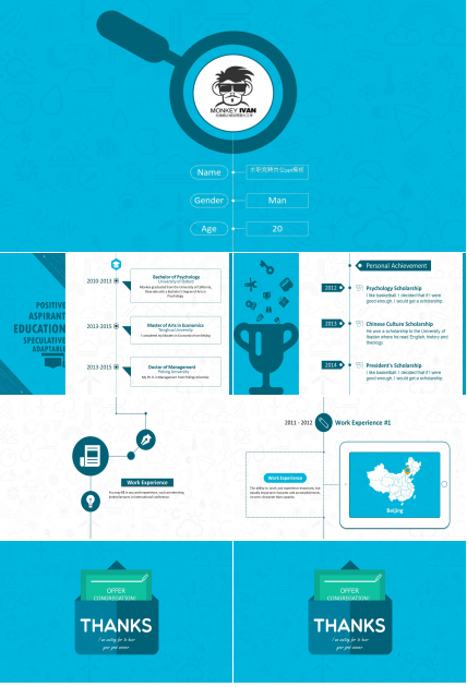 求职竞聘岗位ppt模板