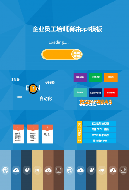 企业员工培训演讲ppt模板