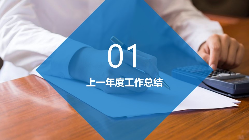 医院财务年终总结ppt模板