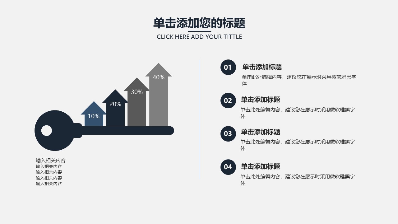 财务数据分析图表ppt模板