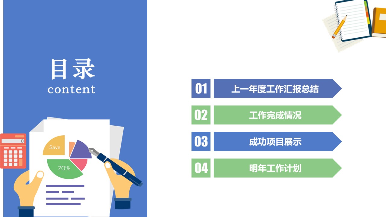 财务运营分析报告ppt模板