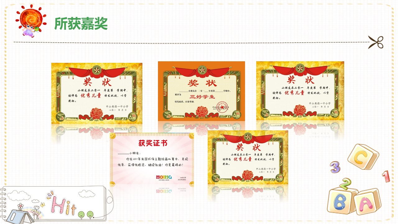 新人自我介绍ppt模板