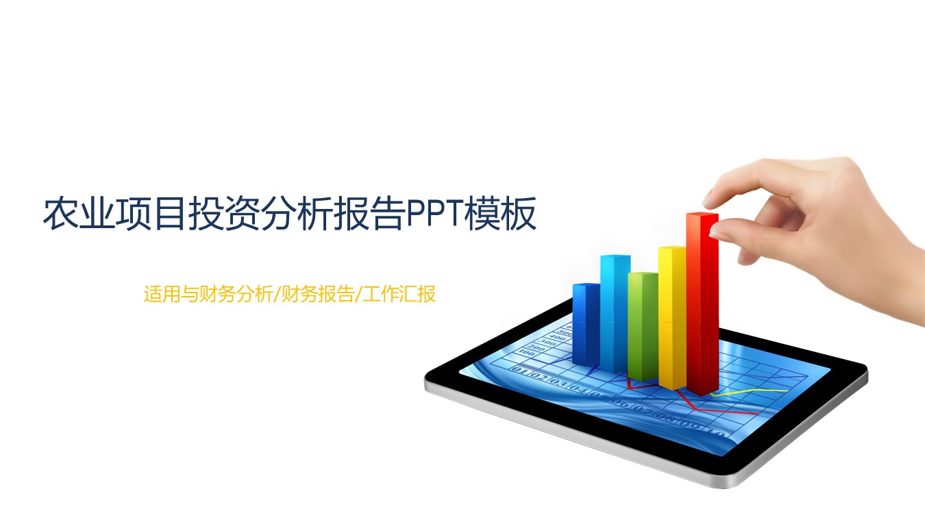 农业项目投资分析报告ppt模板