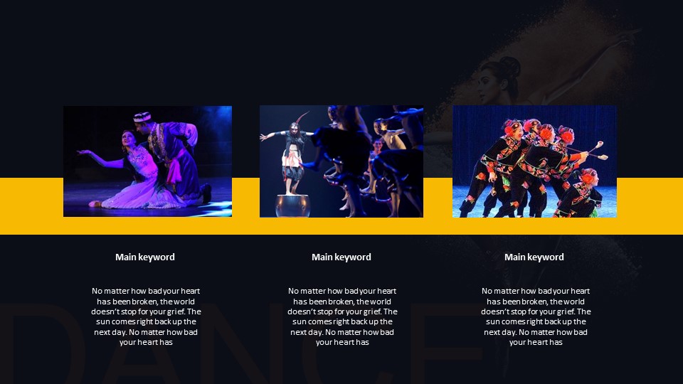 暑假舞蹈班招生ppt模板