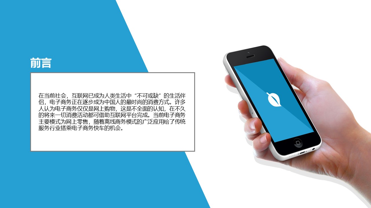 网上创业计划ppt模板