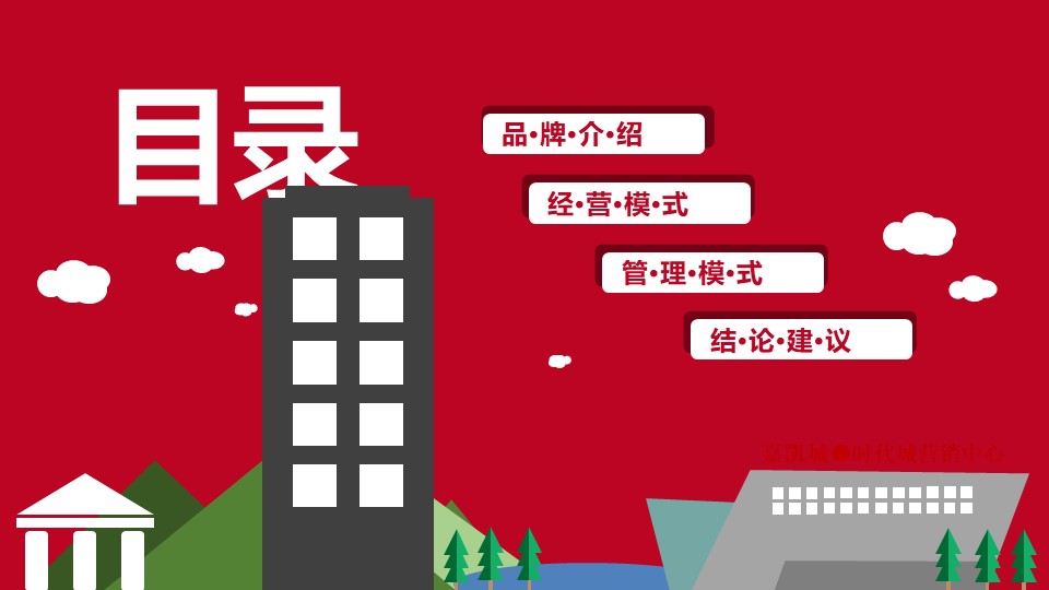 旗袍店创业计划书ppt模板