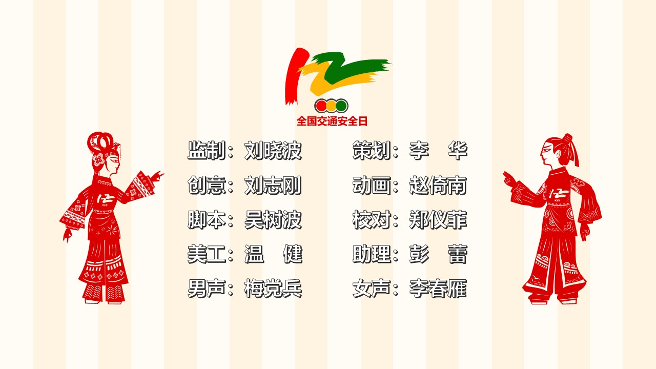 儿童交通安全教育ppt模板