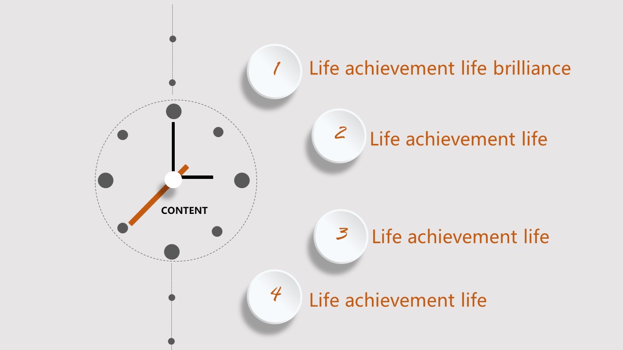 学习时间规划ppt模板