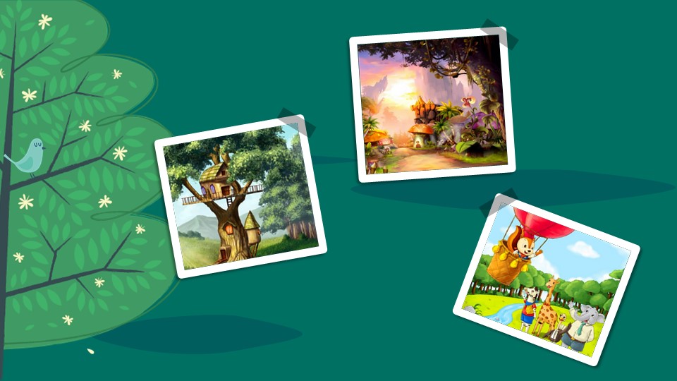 卡通动画课件ppt模板