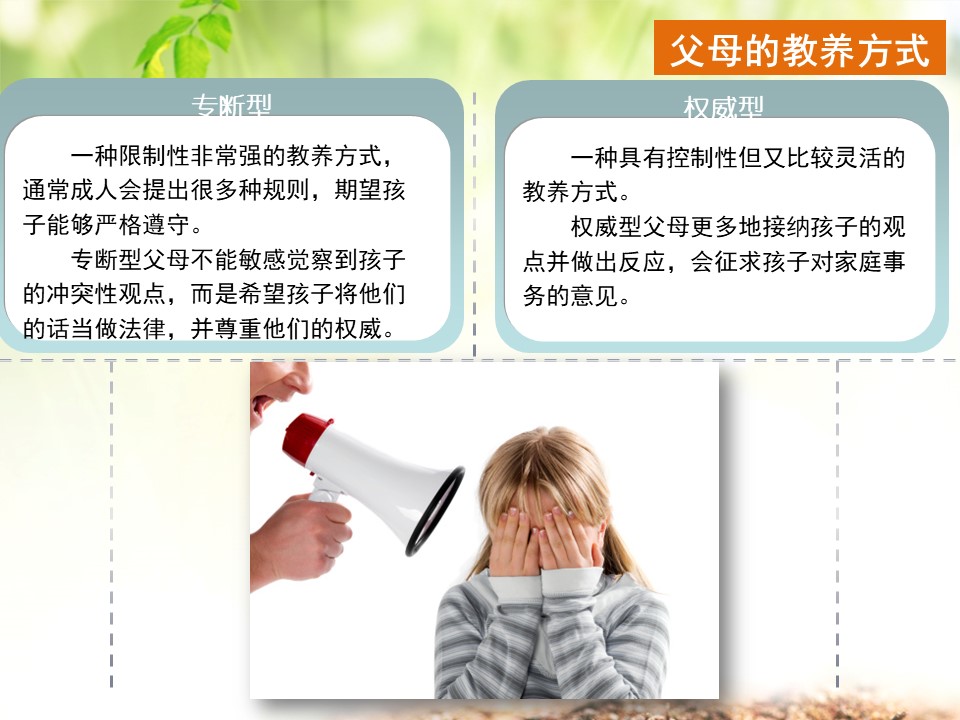 儿童技能教养法ppt模板