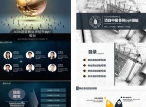 项目ppt模板下载