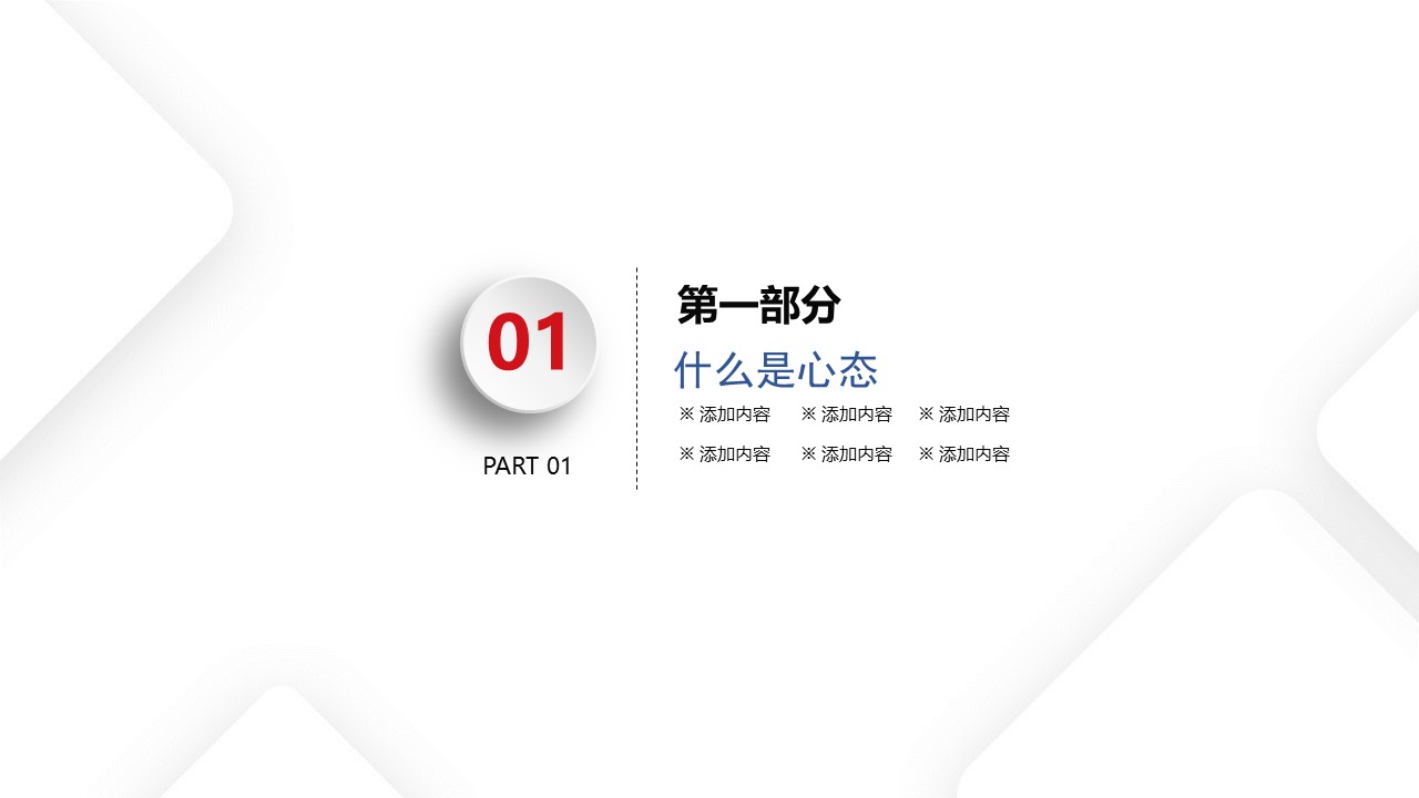 激励员工心态培训ppt模板