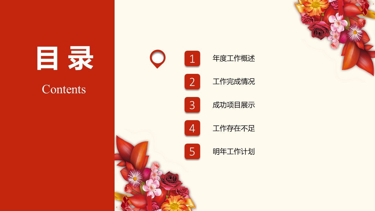 营销年终总结计划ppt模板