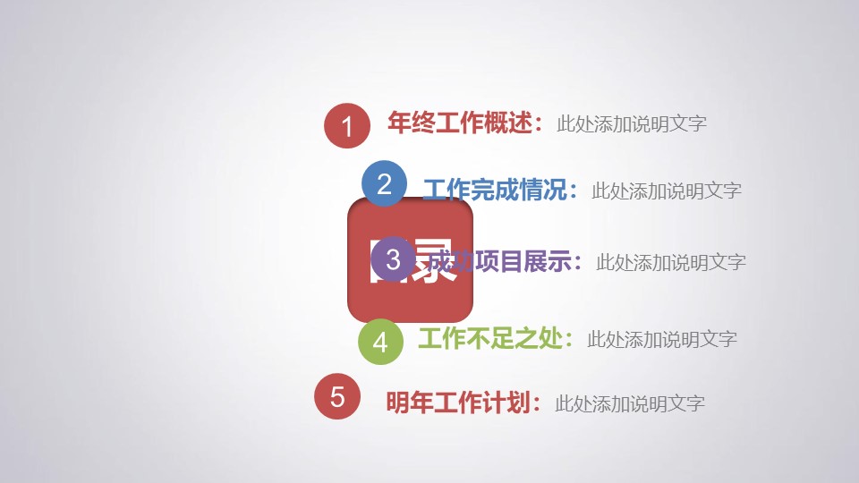 社团部门年度工作计划ppt模板