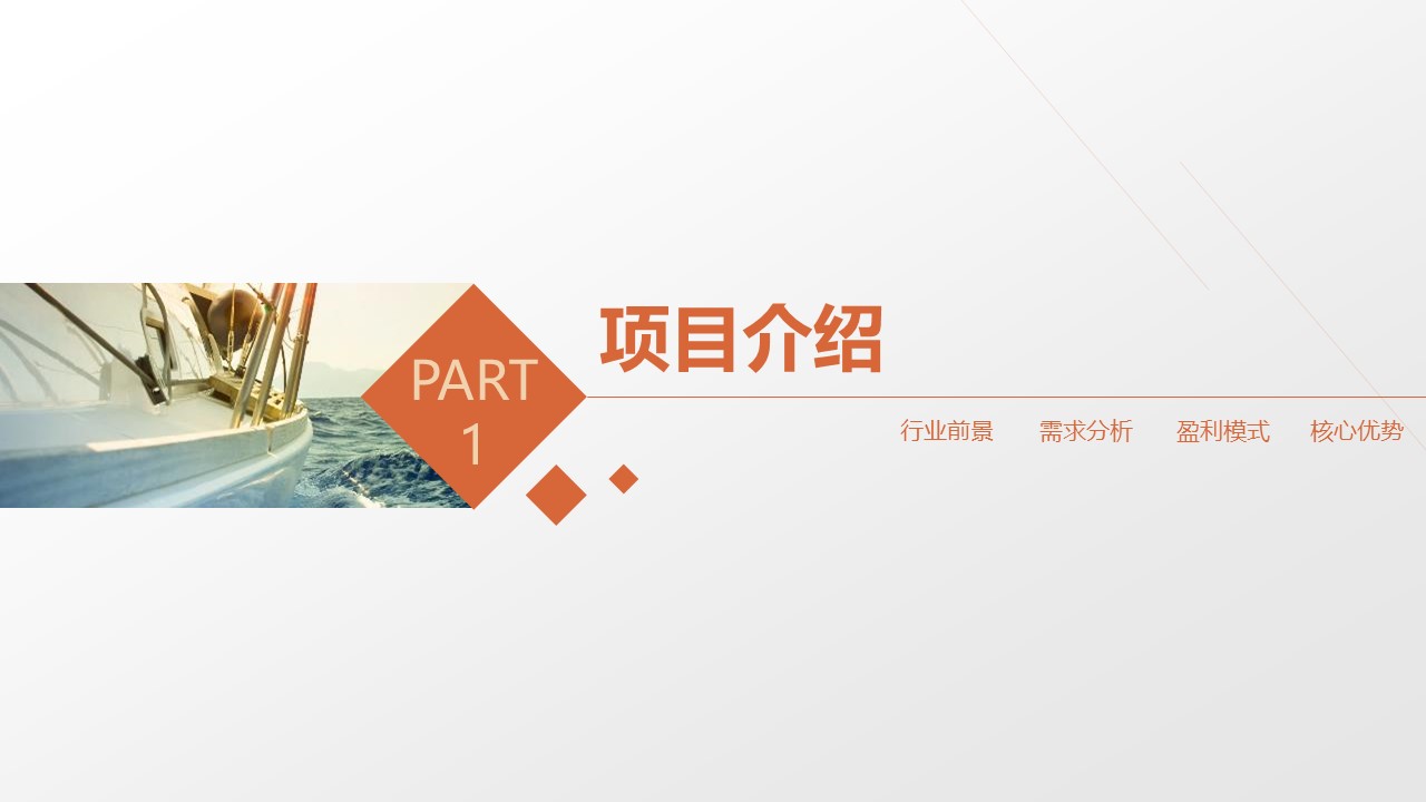 服装创业商业计划ppt模板