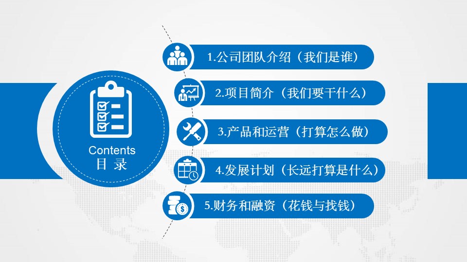 玩具企业创业计划书ppt模板