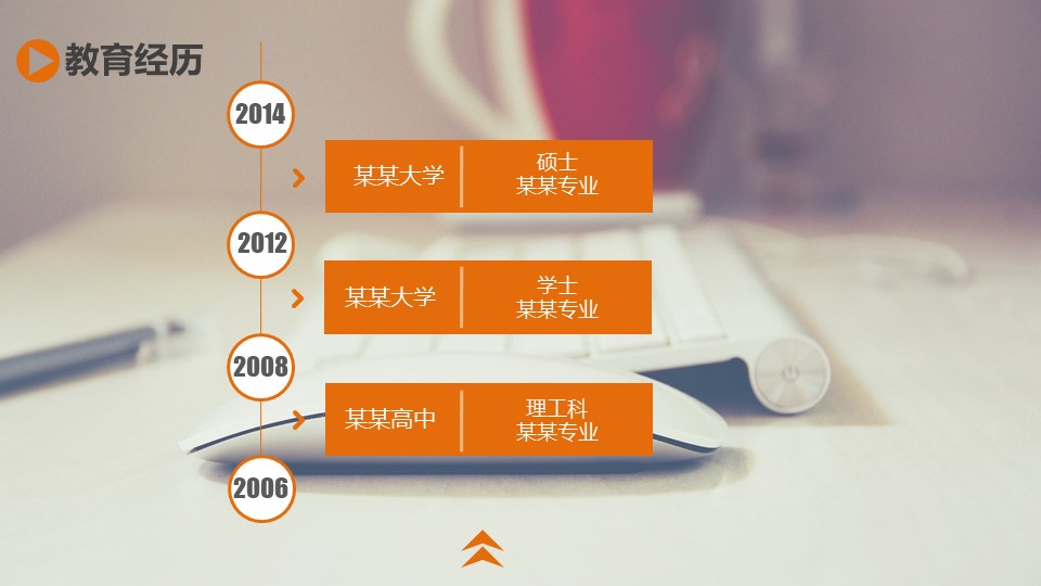 面试自我展示ppt模板