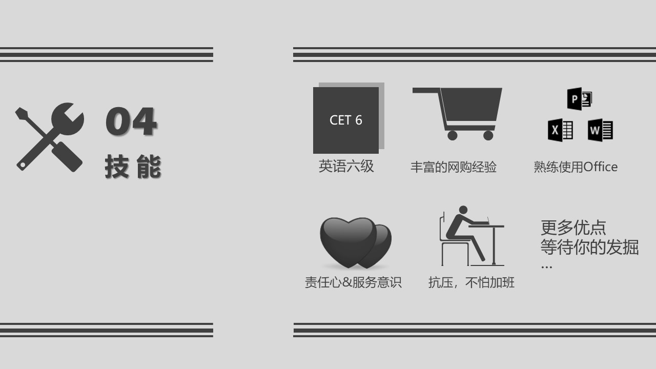 岗位面试自我介绍ppt模板