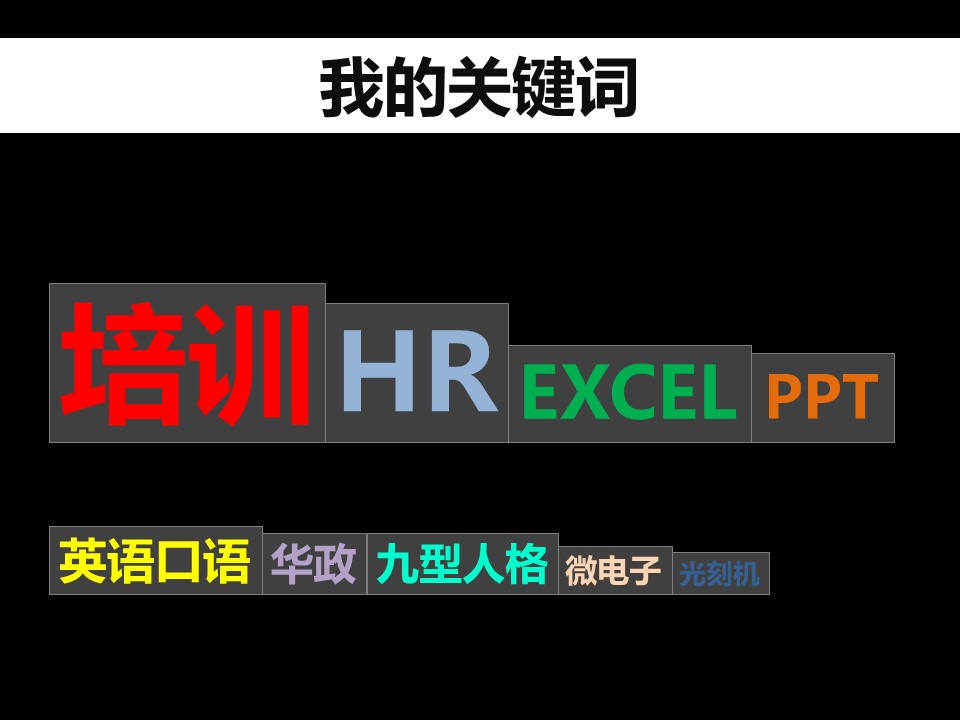 部长竞选自我介绍ppt模板