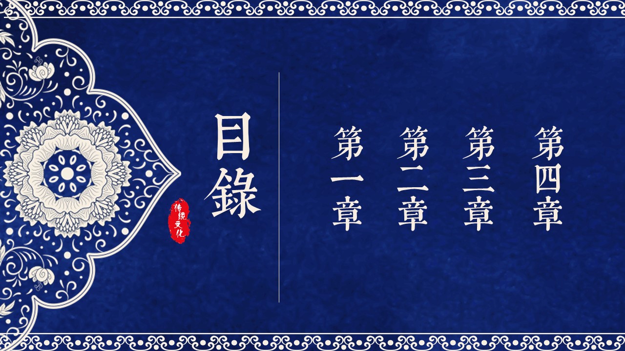 中国宫廷PPT模板