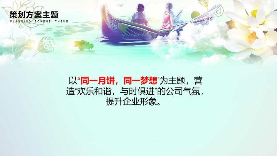 庆祝中秋节主题班会ppt模板