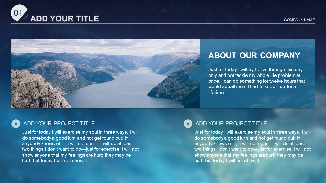 物业公司月度汇报ppt模板