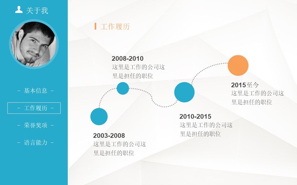 员工转正个人述职报告ppt模板
