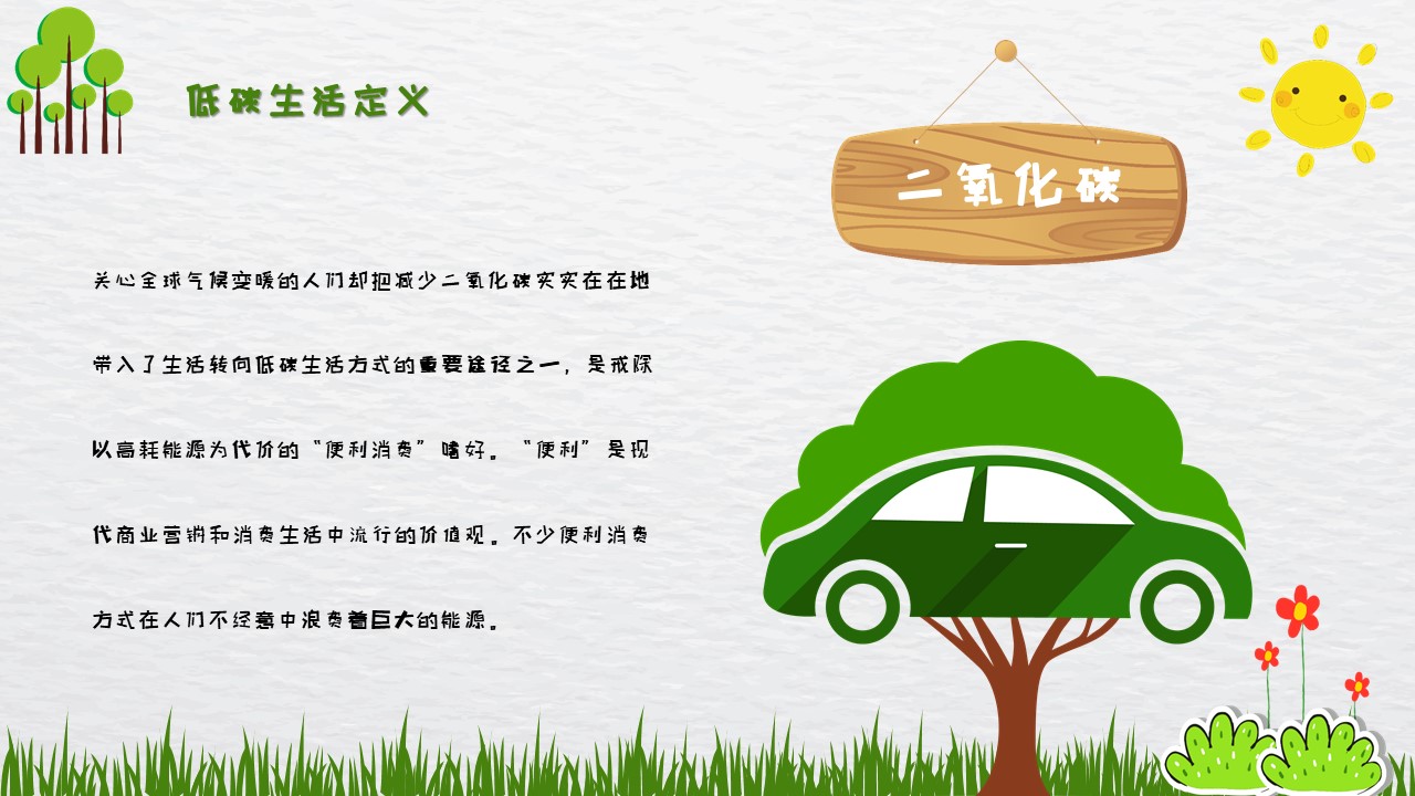 节约资源保护环境ppt模板