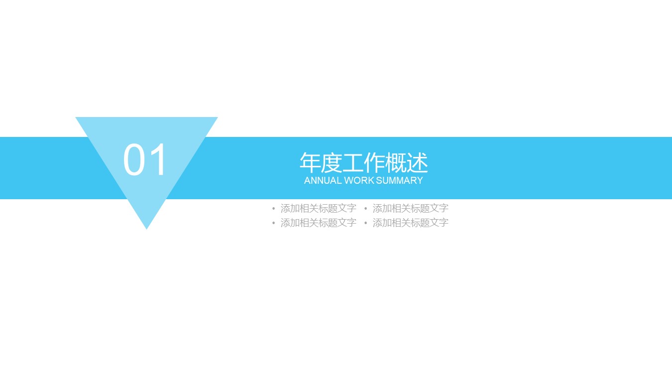 房地产企业宣传片ppt模板