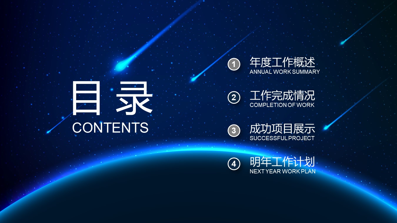 震撼企业宣传片ppt模板