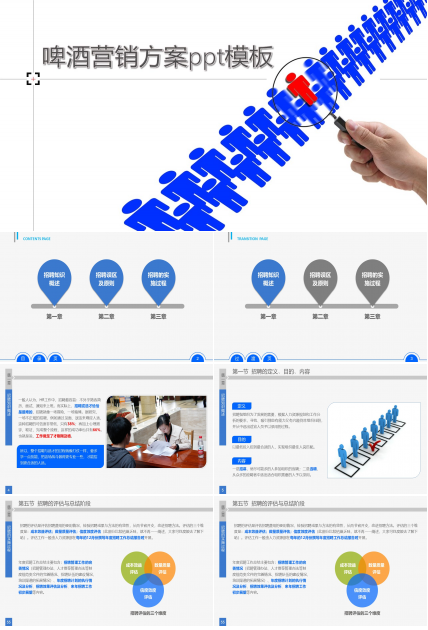 啤酒营销方案ppt模板