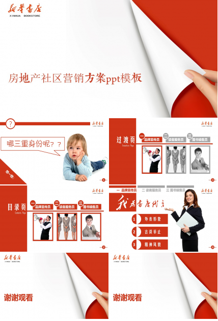 房地产社区营销方案ppt模板