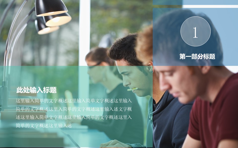 项目专员工作汇报ppt模板