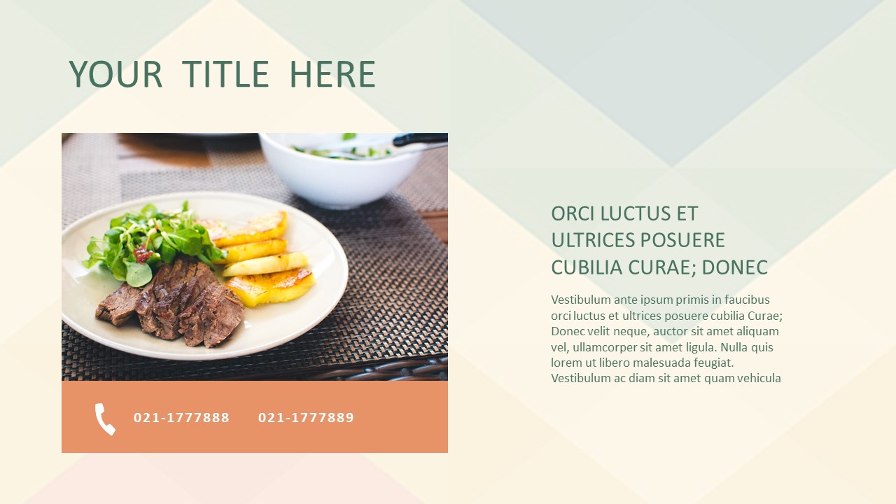 优秀物业项目工作汇报ppt模板