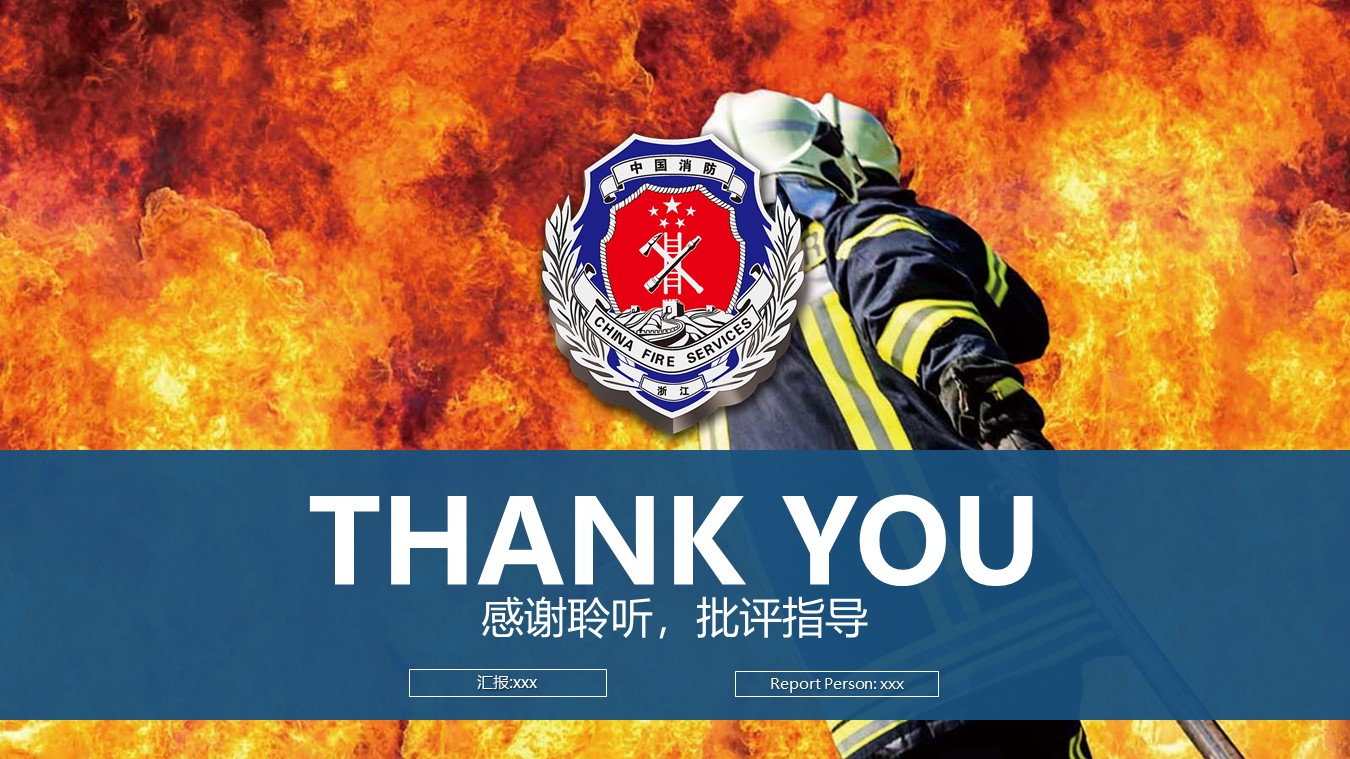 办公室消防安全ppt模板