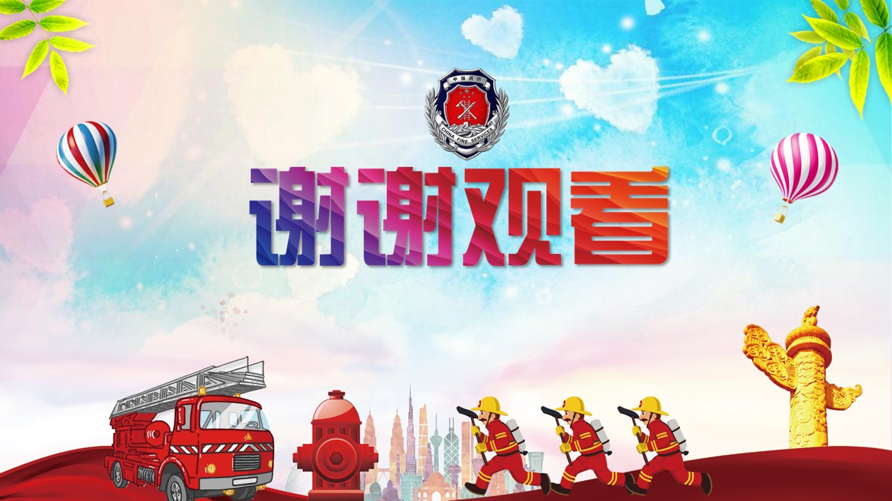 消防安全生产培训ppt模板