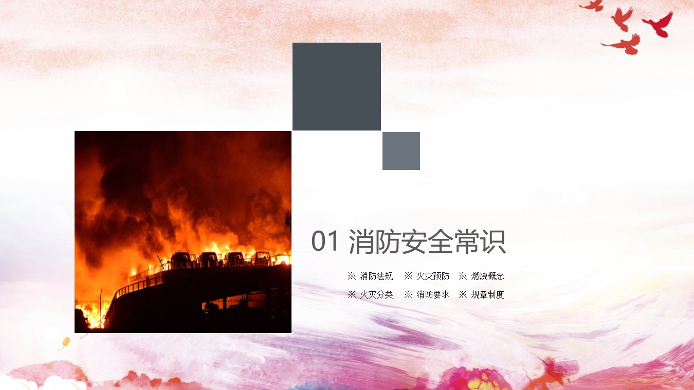 烟草消防安全知识ppt模板