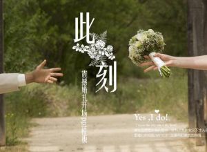 震撼婚礼开场ppt模板