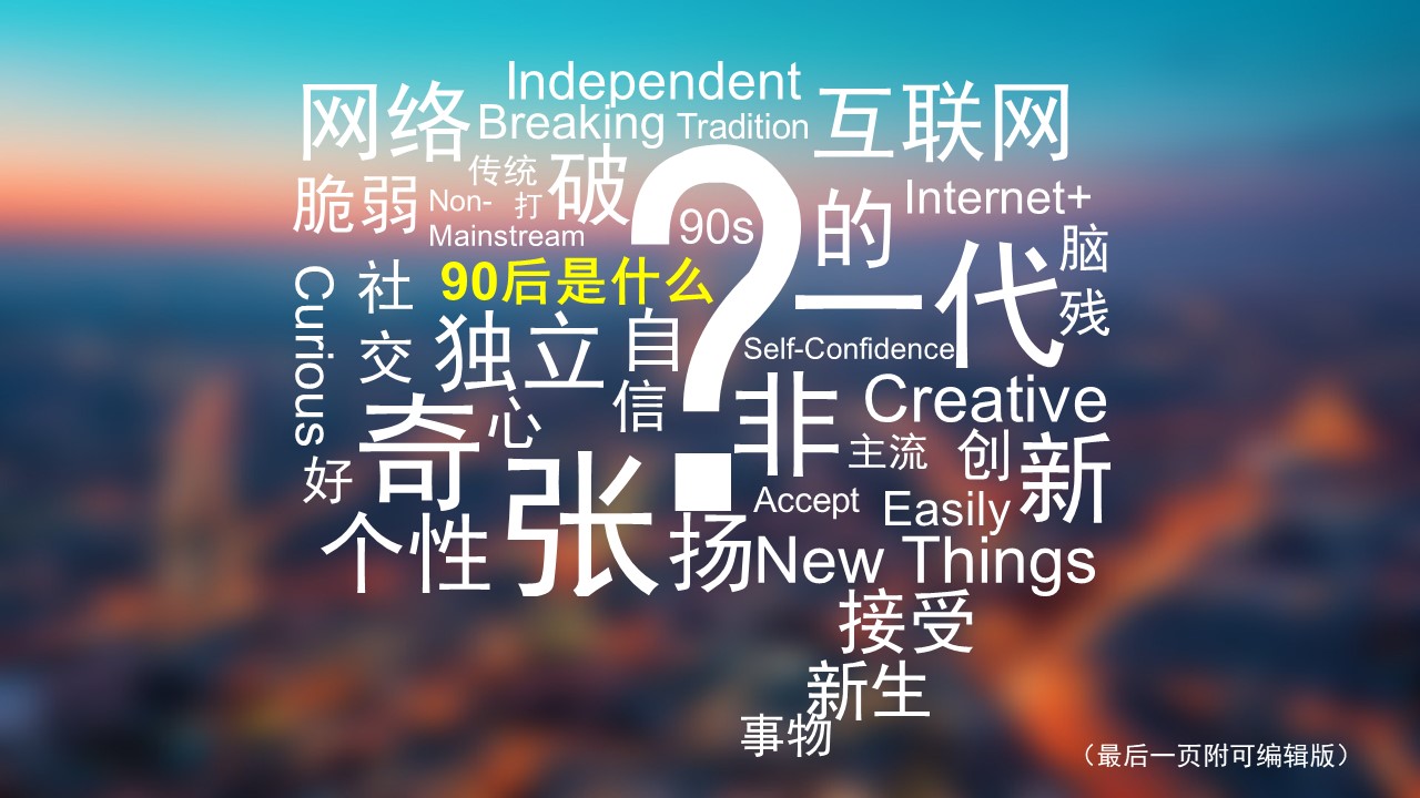 工作岗位人才竞聘ppt模板