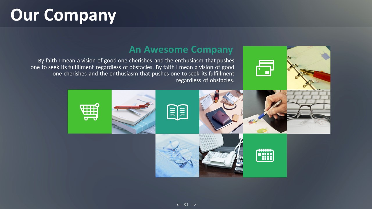 制作供应链管理ppt模板