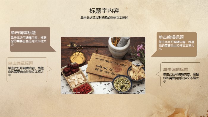 中医药文化ppt模板