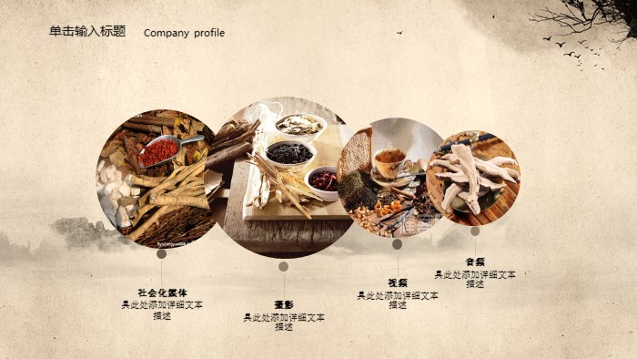 中医药管理ppt模板