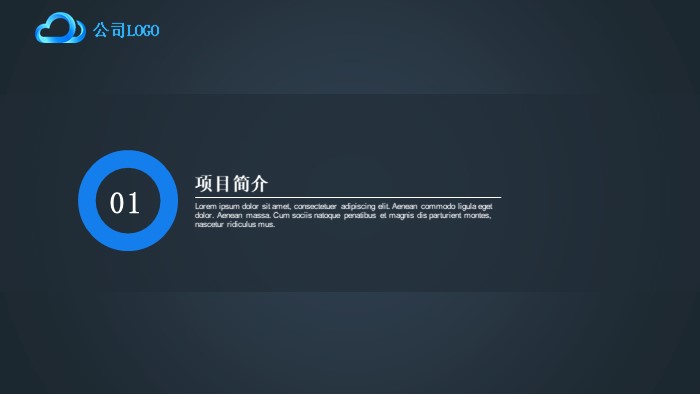 产品融资商业计划书ppt模板