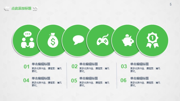 创业商业活动计划书ppt模板