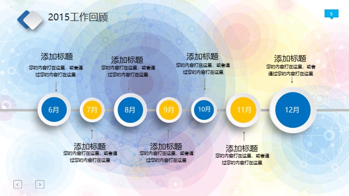 物业客服月度总结ppt模板