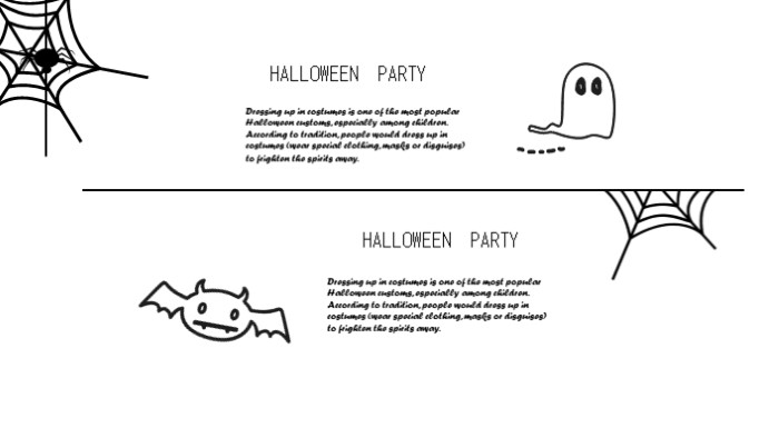 万圣节主题英文ppt模板