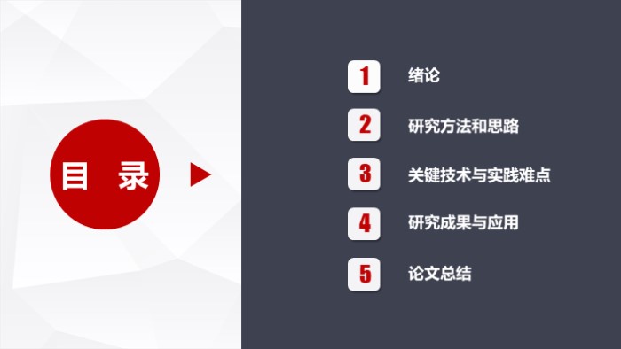 研究生开题报告答辩ppt模板